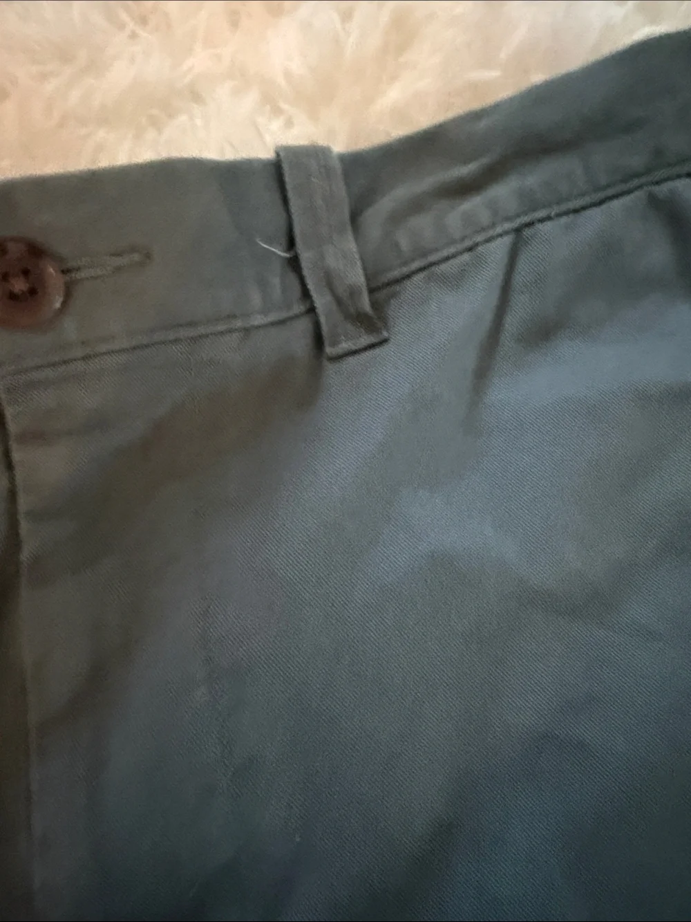 J. Crew Classic Men's Dark Green Cotton Shorts